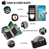Minimalist Flip Leather Wallet Card Case for iPhone