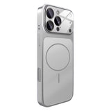 Frosted Large Window Case with Lens Film for iPhone