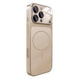 Frosted Large Window Case with Lens Film for iPhone