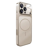 Frosted Large Window Case with Lens Film for iPhone