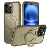 Luxury Magnetic Holder Folding Stand Phone Case for iPhone