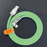 120W 6A Silicone Ultra Fast Charging Cable For iPhone / Type-C