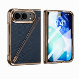 Business Electroplated Case with Screen Protector & Stylus for iPhone Duo