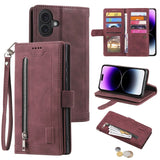 Luxury Wallet Flip Leather Case for iPhone