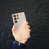 Premium Matte Ultra-Thin Non-Yellowing Phone Case for Samsung