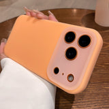 Jelly Liquid Silicone Anti-Fingerprint & Shockproof Phone Case for iPhone