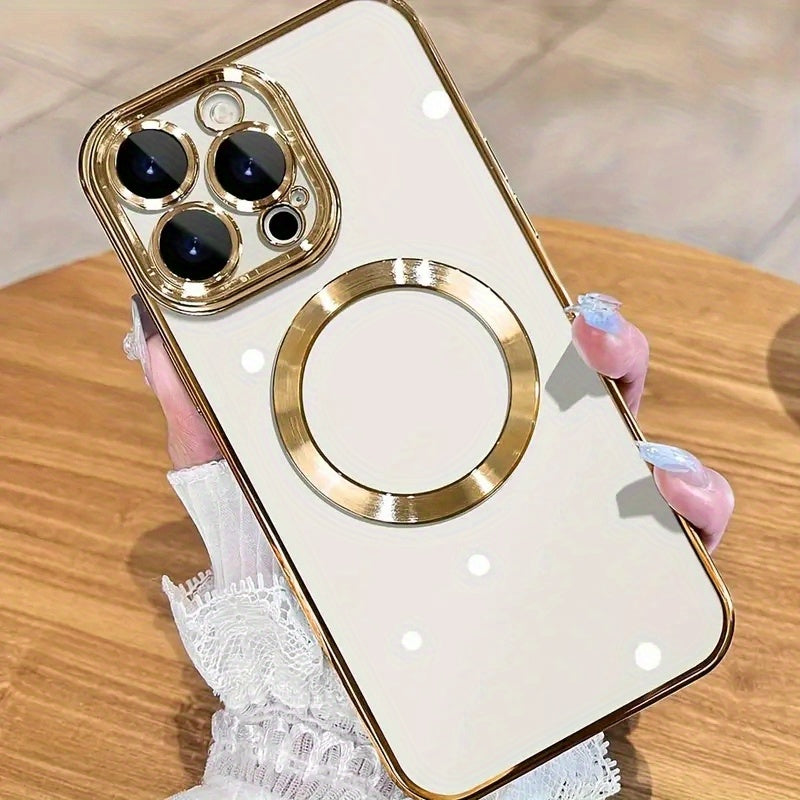 Magnetic Wireless Charging Case Bundle Clear Case for iPhone