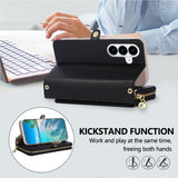 Minimalist Flip Leather Wallet Card Case for iPhone