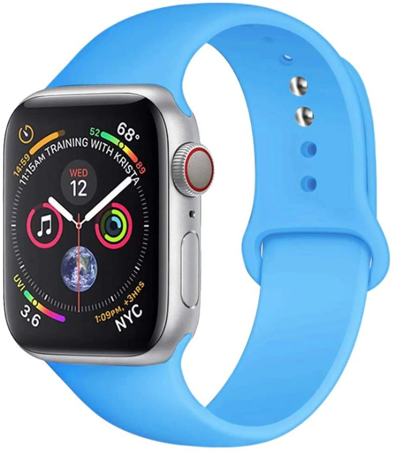 Silicone Strap For Apple Watch band