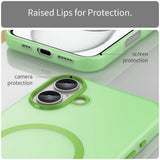 Luxury Soft Silicone Translucent  Magnetic Matte Case For iPhone