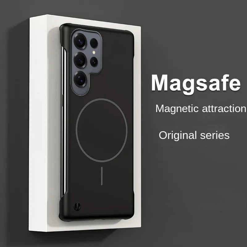 Ultra Thin Frameless Magnetic Case For Samsung