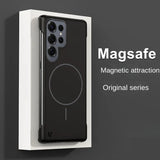 Ultra Thin Frameless Magnetic Case For Samsung