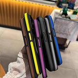 Two-Tone Magnetic Matte Shockproof Phone Case for iPhone