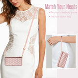 Fashion Rhombus Leather Multi-Function Wallet Case for iPhone