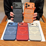 Cooling Frosted Magnetic Shockproof Case for iPhone