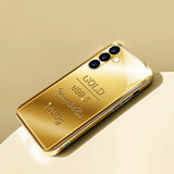 Electroplated Creative Gold Phone Case For Samsung