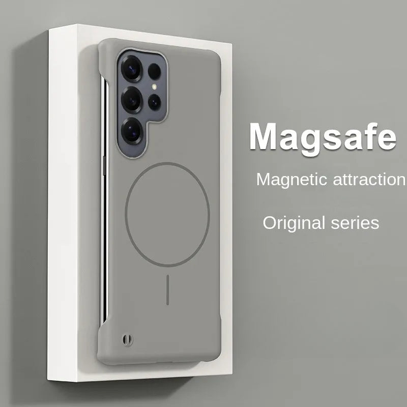 Ultra Thin Frameless Magnetic Case For Samsung