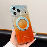 Aurora Color Contrast Magnetic Case for iPhone