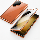 Metal 360° Full HD Anti-Spy Screen Protector Case