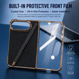 Business Electroplated Case with Screen Protector & Stylus for iPhone Duo