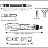 Labor-Saving Ratchet Screwdriver Set Household Combination Toolbox