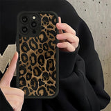 Stylish Leopard Print Soft Phone Case for IPhone