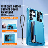 Full Body with Card Holder Kickstand Wallet Phone Case for Samsung