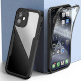 360 Full Body Protection Transparent Case for iPhone