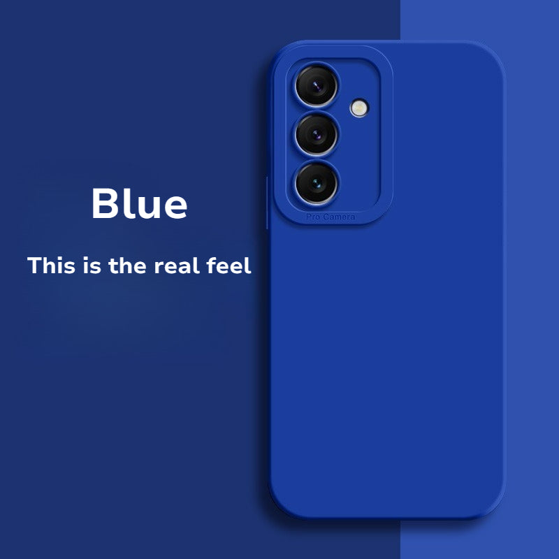 Liquid Silicone Silky Smooth Classic Phone Case for Samsung