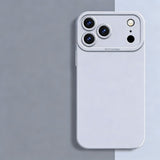 Square Liquid Silicone Silky Feel Soft Phone Case for iPhone