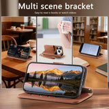 Fashion Heart Pattern Leather Wallet Case for iPhone
