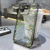 Flower Shockproof Transparent Silicone Soft Fundas Phone Case for iPhone