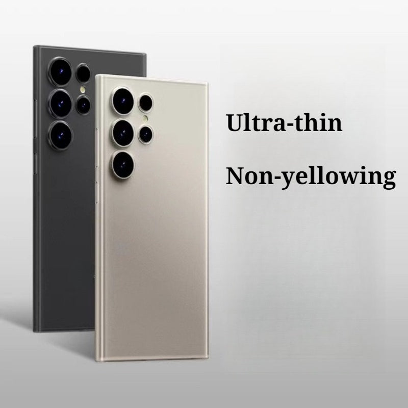 Premium Matte Ultra-Thin Non-Yellowing Phone Case for Samsung