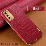 Crocodile Pattern Leather Phone Case For Samsung