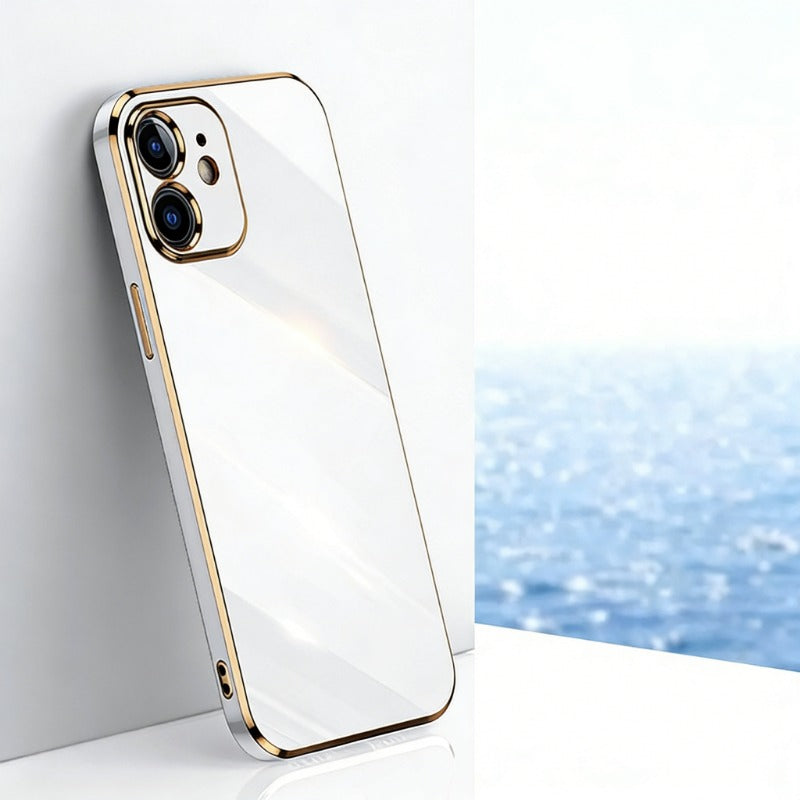 Silicone Shockproof Electroplated Phone Case for Samsung