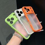 Frosted Shockproof Case for iPhone