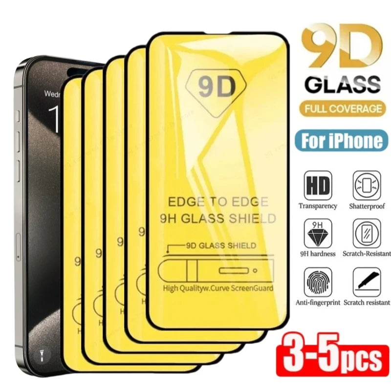 High Quality 9D Tempered Glass For iPhone