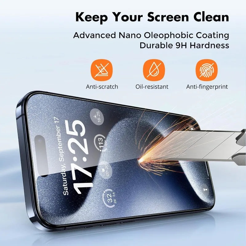 High Quality 9D Tempered Glass For iPhone