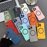 Ultra Thin Hard PC Magnetic Frameless Case for iPhone