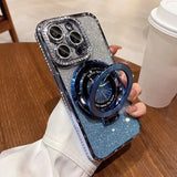 Magnetic Glitter Diamond Case for iPhone