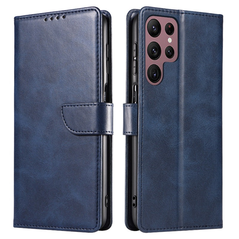 Leather 3-In-1 Wallet, Card Holder, and Phone Case for Samsung