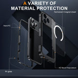 Outdoor Clear Magnetic Charging Shockproof Case for iPhone