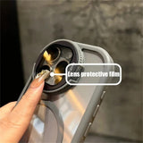 Transparent Camera Lens Protection Magnetic Case for iPhone