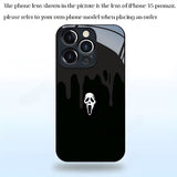 Screaming Ghost Face Mirror Case for iPhone