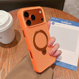 Cooling Magnetic Charging Rotating Stand Case for iPhone