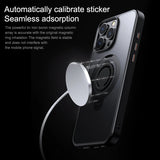 360° Rotation Magnetic Stand Silicone Ring Phone Case For iPhone