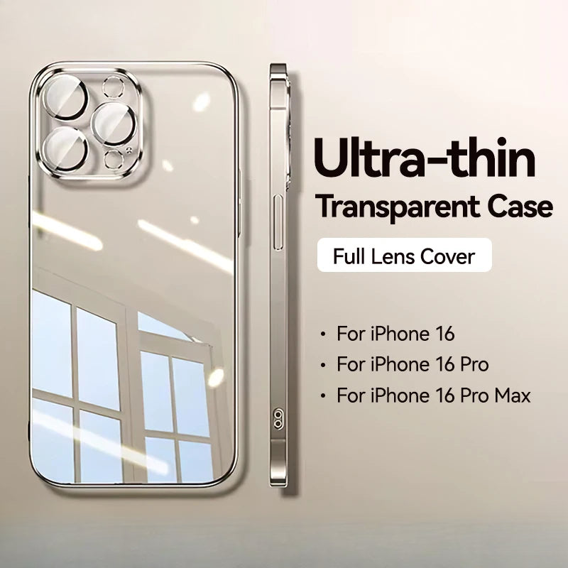 Anti-drop Transparent Case For iPhone