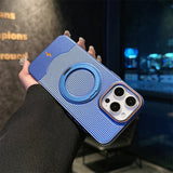 Luxury 360° Rotatable Magnetic Stand Phone Case For iPhone