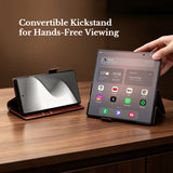 Genuine Leather Flip Full Cover Case for Samsung Z Fold
