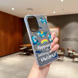 Painted Art Style Rainbow Pony Phone Case Suitable for Samsung